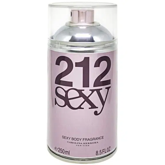 Body Spray Feminino 212 Sexy Carolina Herrera 250ml