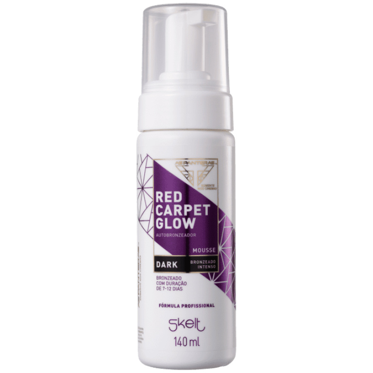 Mousse Autobronzeador Red Carpet Glow Dark Skelt 140ml