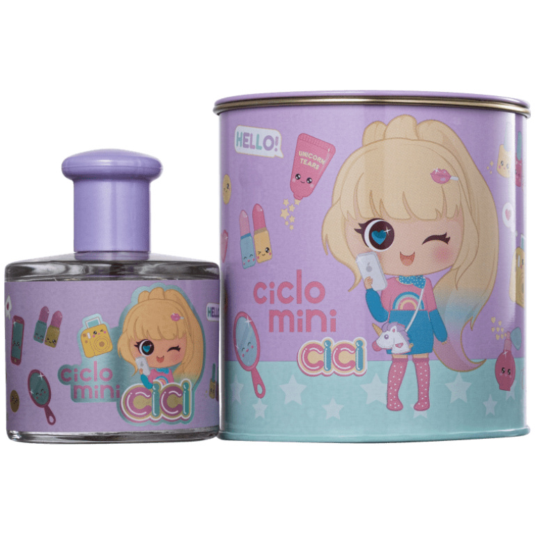 Perfume Infantil Ciclo Mini Cici Bela Ciclo Cosméticos 100ml