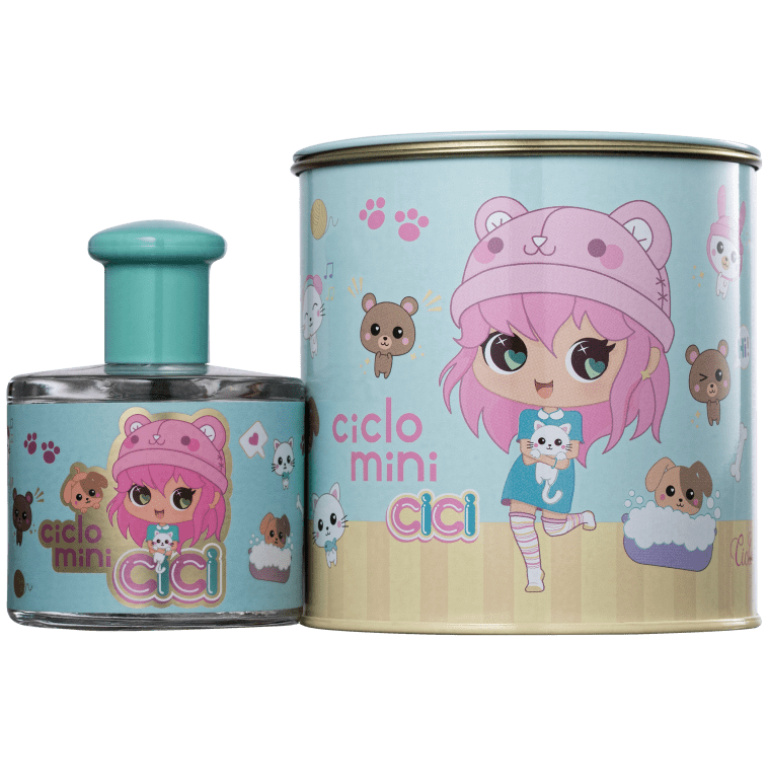 Perfume Infantil Ciclo Mini Cici Zoe Ciclo Cosméticos 100ml