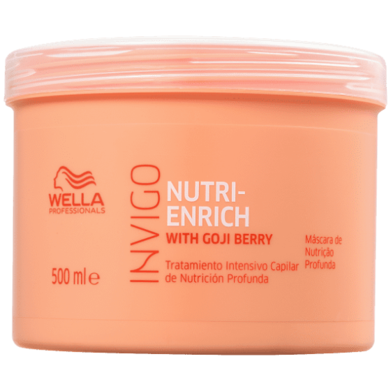 Kit shampoo 1 litro + máscara 500ml Invigo Nutri-Enrich Wella Professionals - Imagem 3