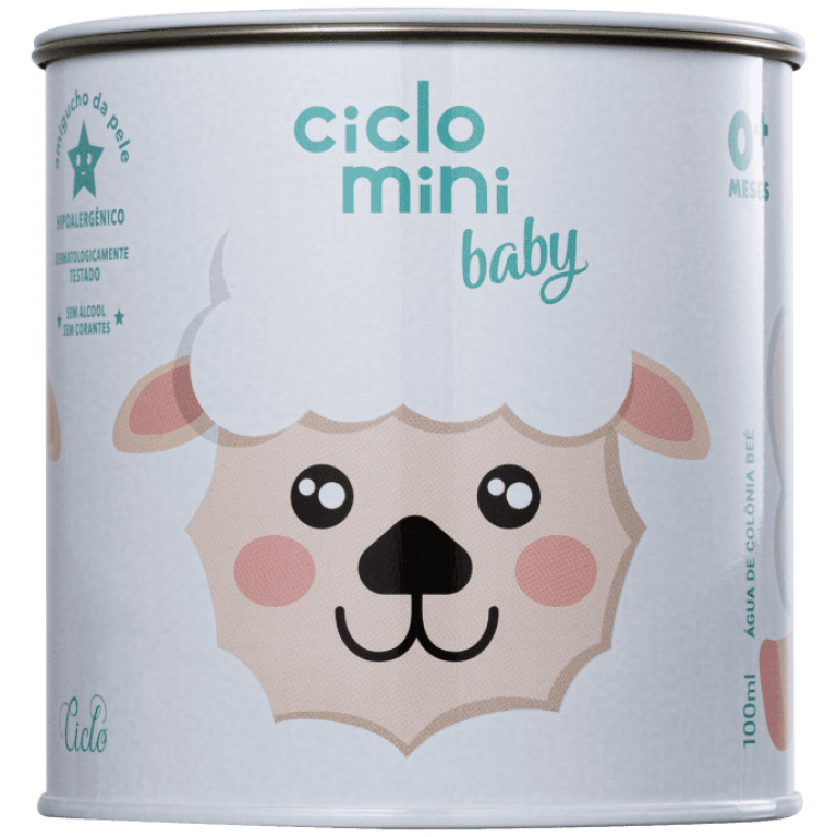 Perfume Infantil Mini Baby Beé Ciclo Cosméticos 100ml - Imagem 2