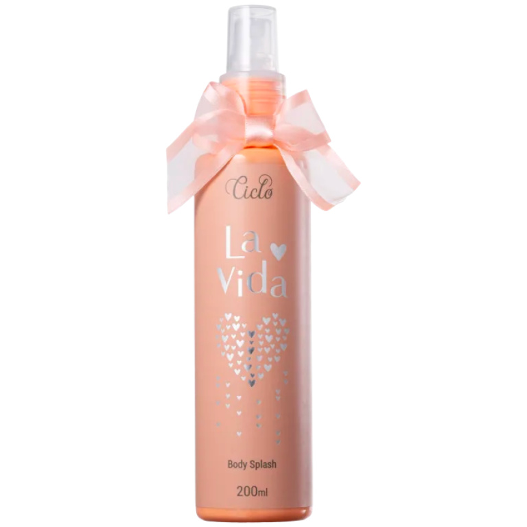 Body Splash La Vida Ciclo Cosméticos 200ml