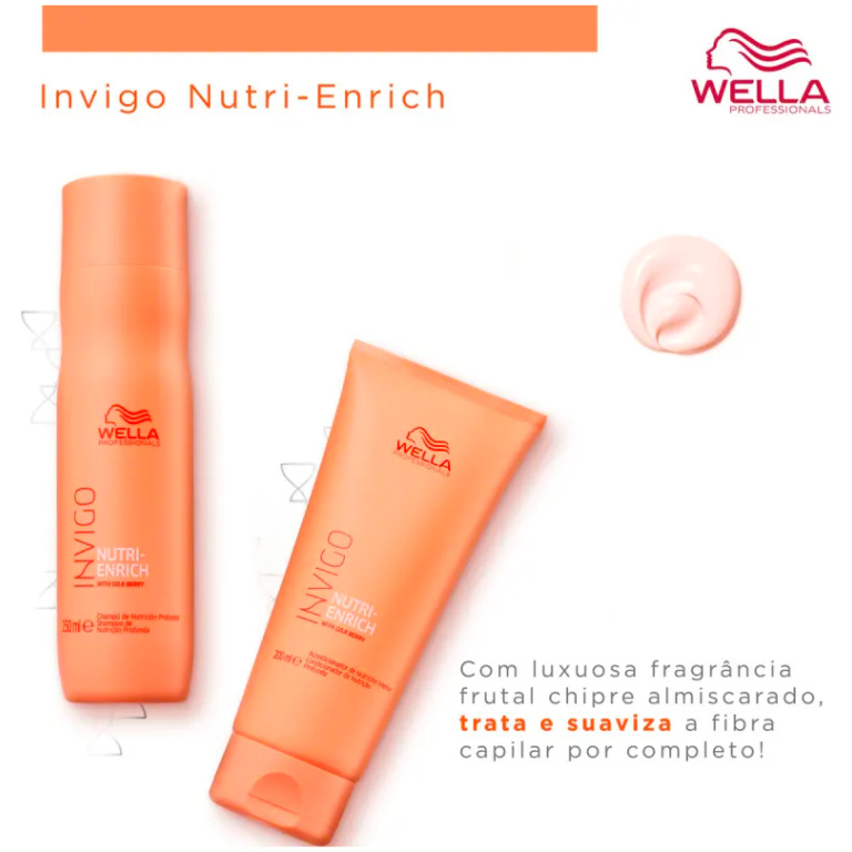 Kit Home Care Invigo Nutri-Enrich Wella Professionals (2 Produtos) - Imagem 2