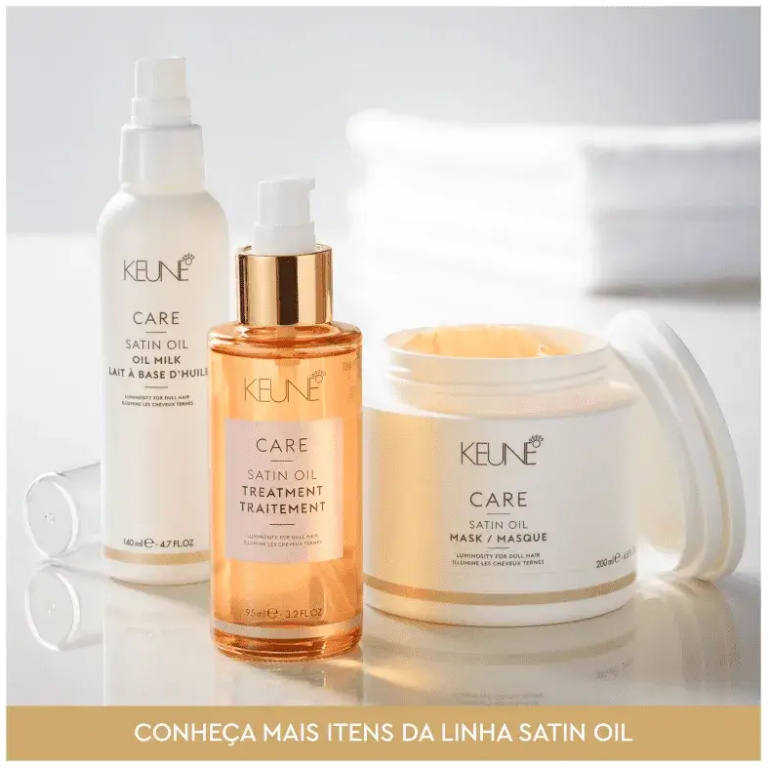 Óleo Capilar Oil Treatment Satin Oil Keune 95ml - Imagem 3