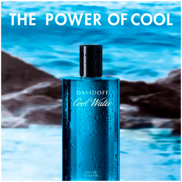 Perfume Masculino Cool Water Davidoff Eau de Toilette - Imagem 2