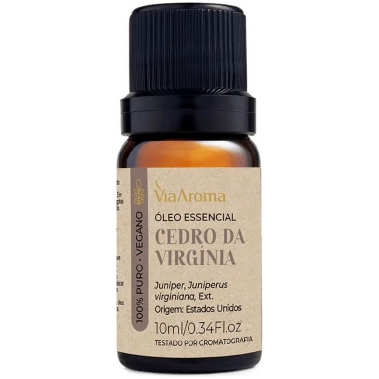 Óleo Essencial Cedro da Virgínia Via Aroma 10ml