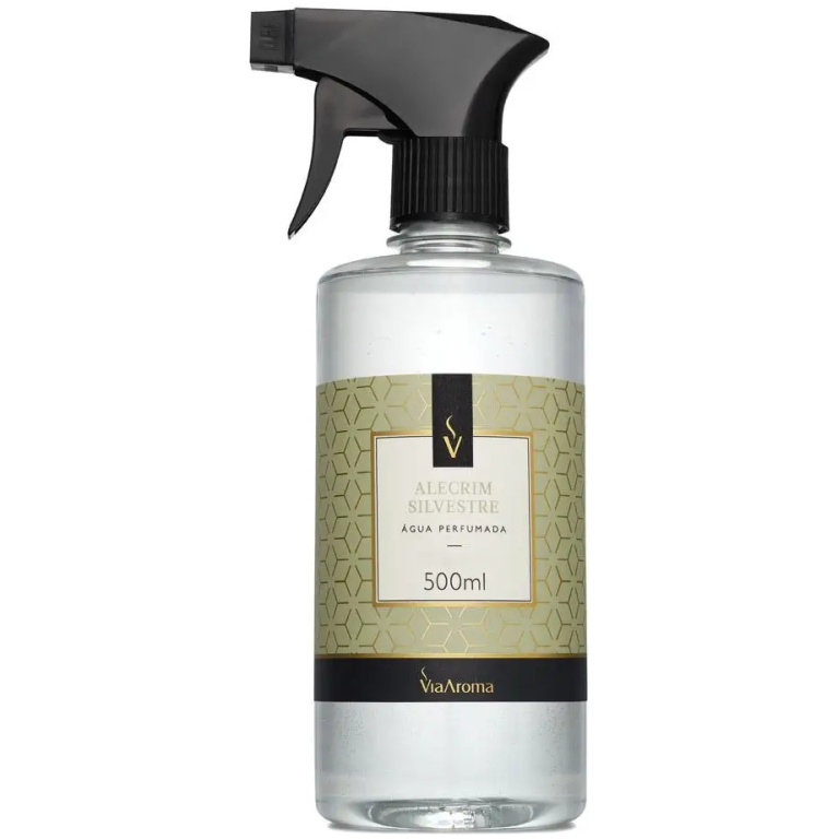 Água Perfumada Alecrim Silvestre Via Aroma 500ml