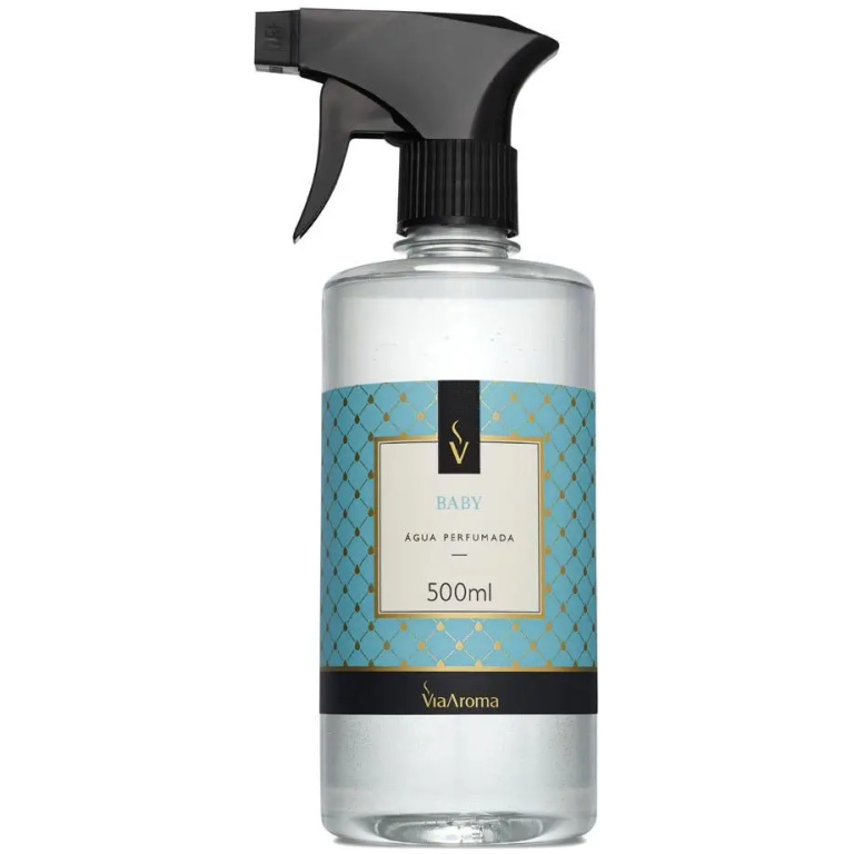 Água Perfumada Baby Via Aroma 500ml
