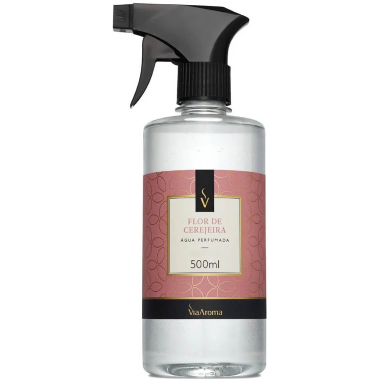 Água Perfumada Flor de Cerejeira Via Aroma 500ml