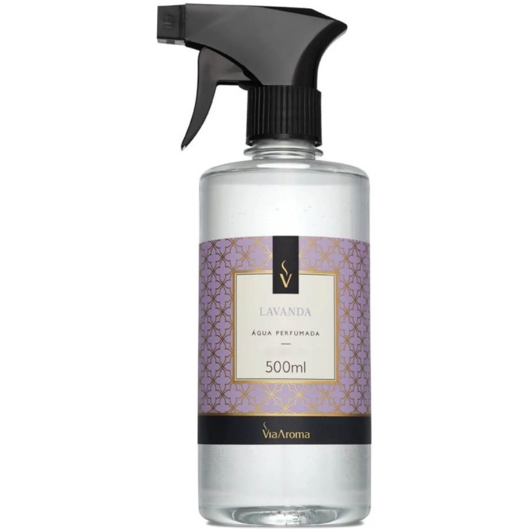 Água Perfumada Lavanda Via Aroma 500ml