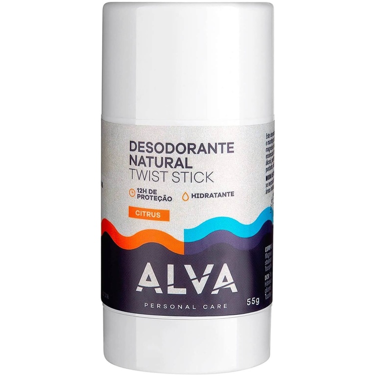 Desodorante Natural Twist Citrus Alva 55g