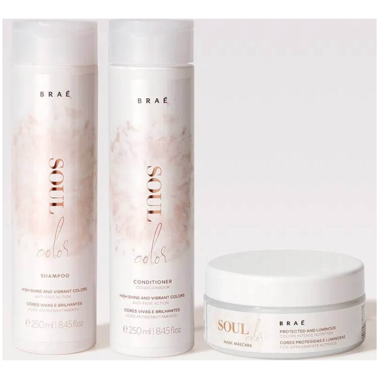 Kit Soul Color Home Care Braé (3 Produtos)