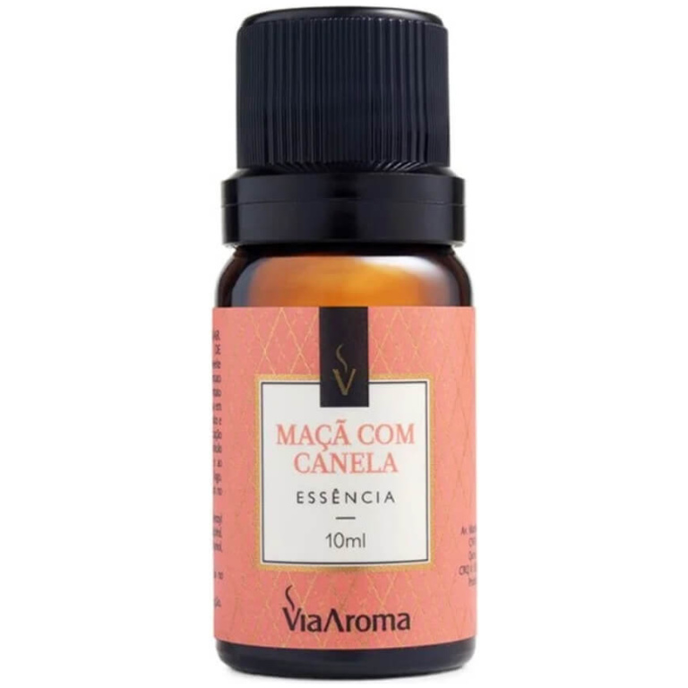 Essencia Clássica Maçã com Canela Via Aroma 10ml