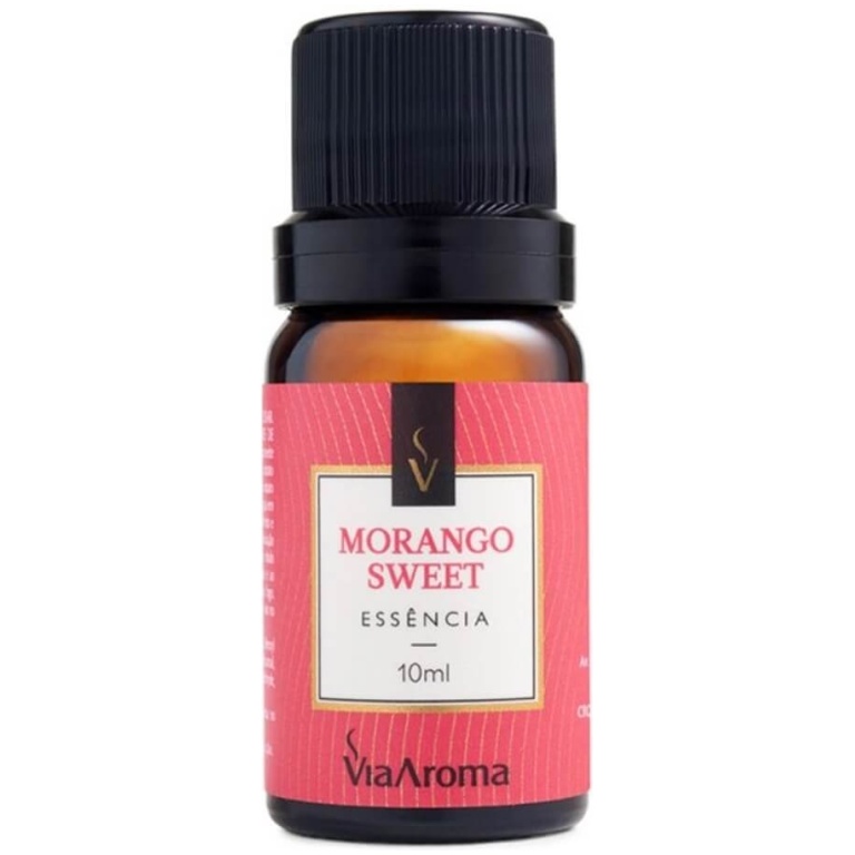 Essencia Clássica Morango Sweet Via Aroma 10ml