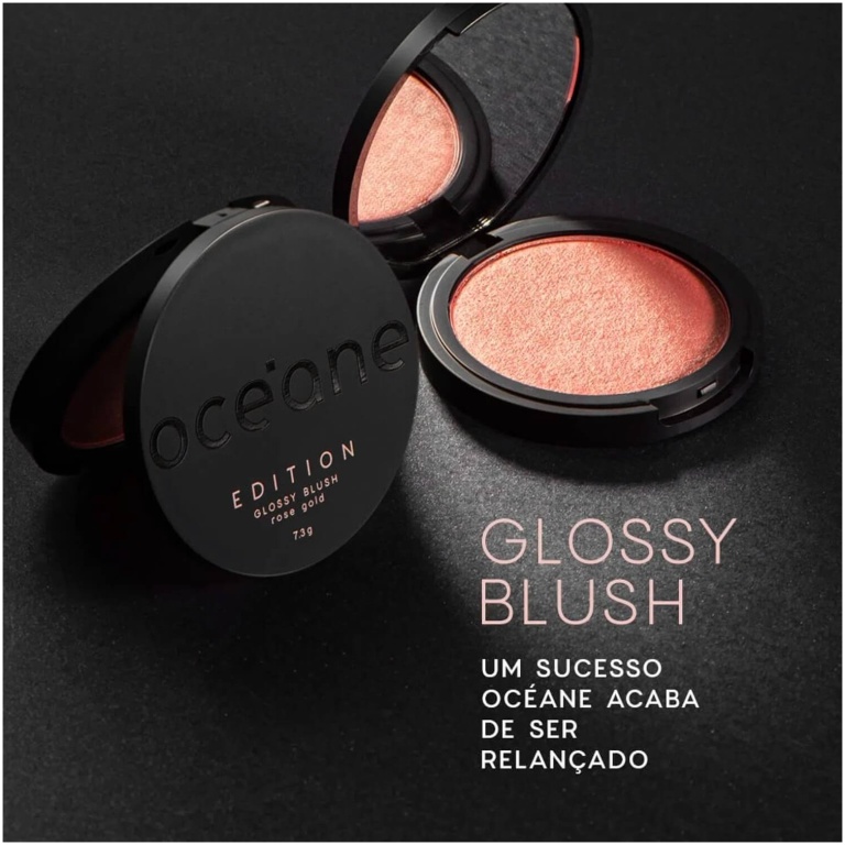 Blush Cintilante Glossy Blush Edition Océane 7,3g - Imagem 2