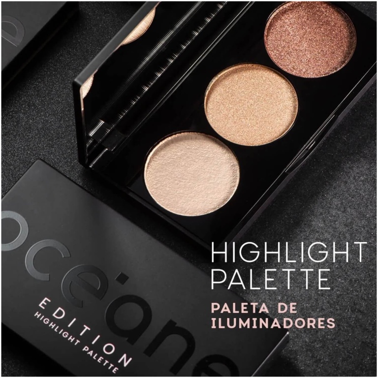 Paleta de Iluminadores Highlight Palette Edition Océane 7,2g - Imagem 3