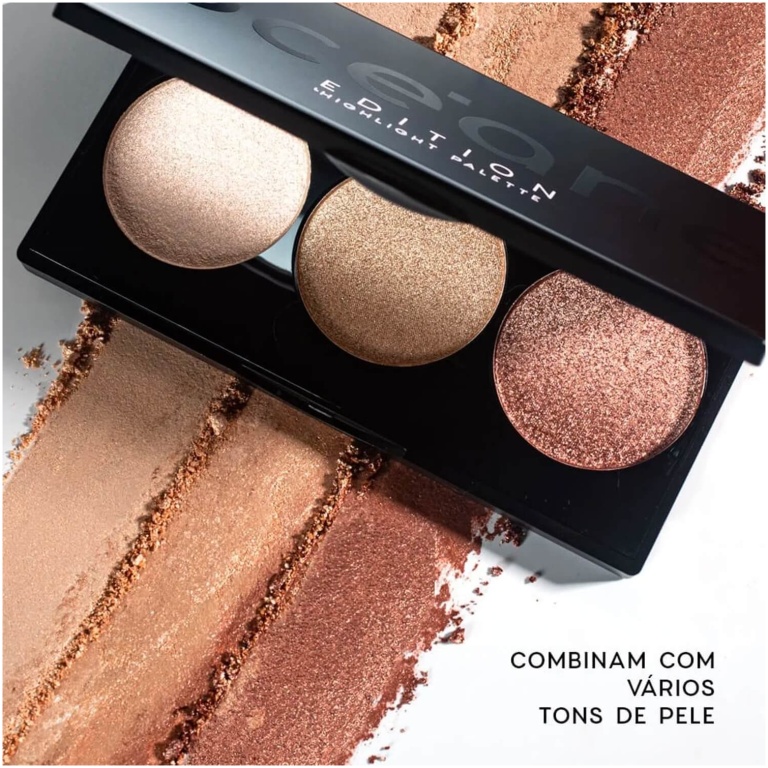 Paleta de Iluminadores Highlight Palette Edition Océane 7,2g - Imagem 4