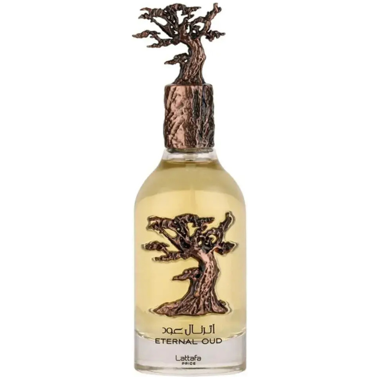 Perfume Compartilhável Árabe Eternal Oud Lattafa Eau de Parfum 100ml