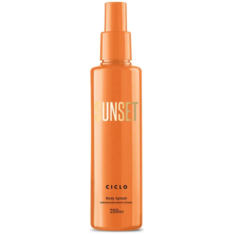 Body Splash Sunset Ciclo Cosméticos 200ml