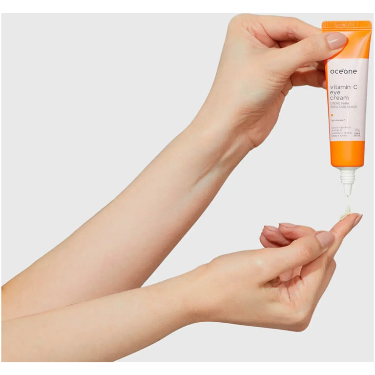 Creme Para Área Dos Olhos Vitamin C Eye Cream Océane 25g - Imagem 5