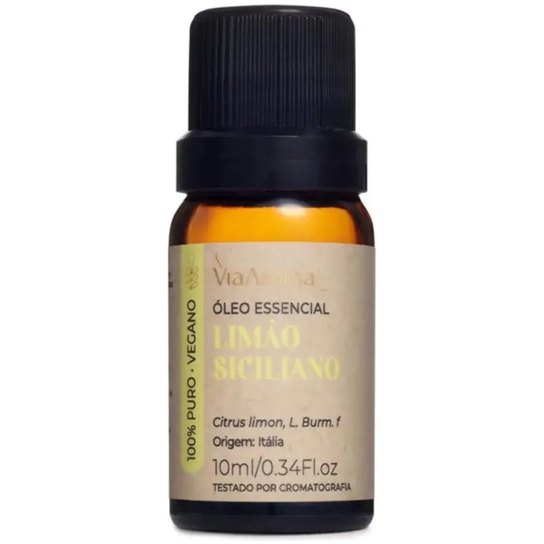 Óleo Essencial Limão Siciliano Via Aroma 10ml