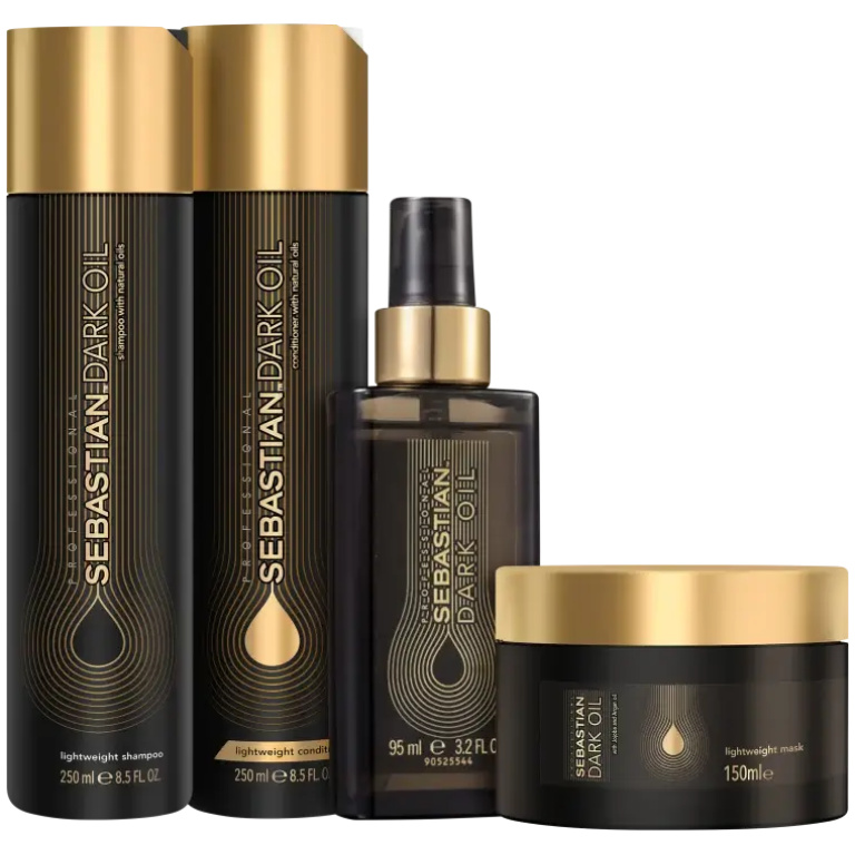 Kit Dark Oil Intenso Sebastian (4 Produtos)