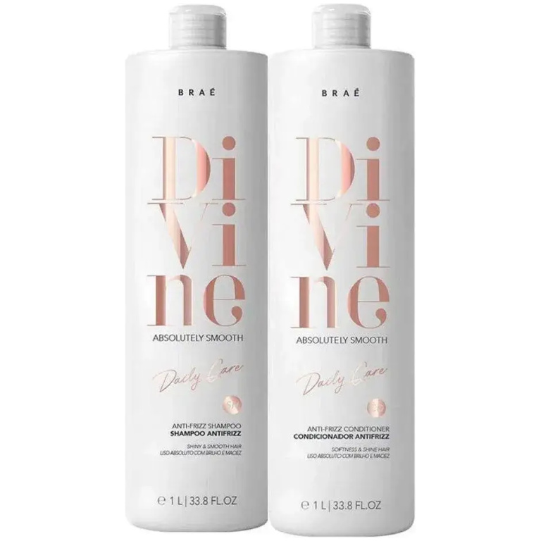 Kit Divine Shampoo 1L + Condicionador 1L Braé