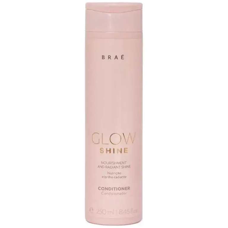 Kit Shampoo 250ml + Condicionador 250ml + Máscara 200g Glow Shine Braé - Imagem 3