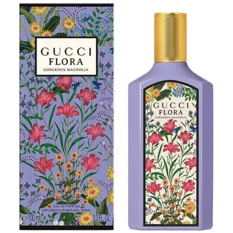 Perfume Feminino Flora Gorgeous Magnolia Gucci Eau de Parfum - Imagem 2