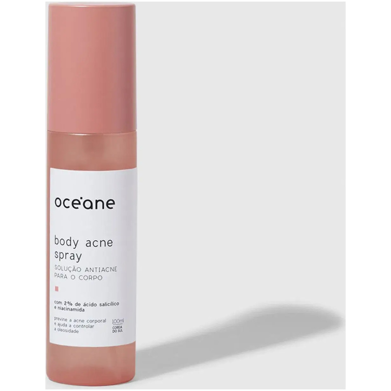 Body Acne Spray Solução Antiacne para o Corpo Océane 100ml