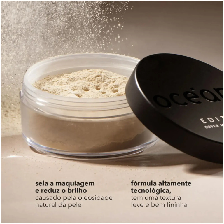 Pó Translucido Solto Cover Me Up Powder Edition Océane 13g - Imagem 3