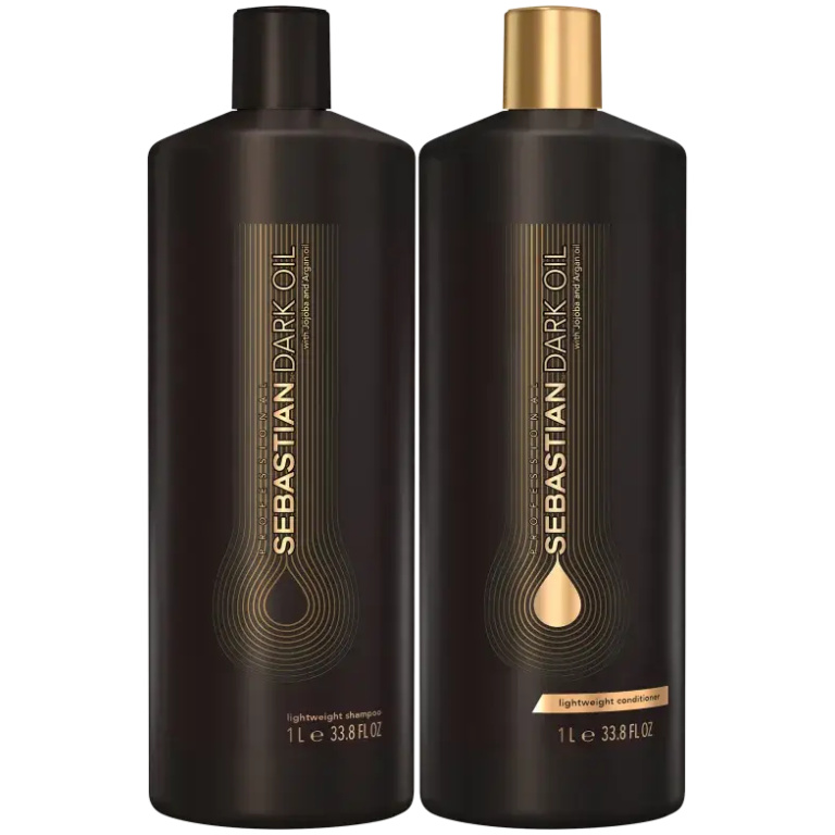Kit Dark Oil Shampoo 1L + Condicionador 1L Sebastian Professional