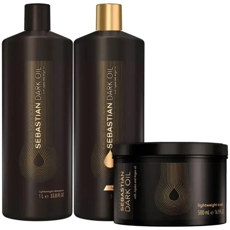 Kit Dark Oil Salon Trio Sebastian (3 Produtos)