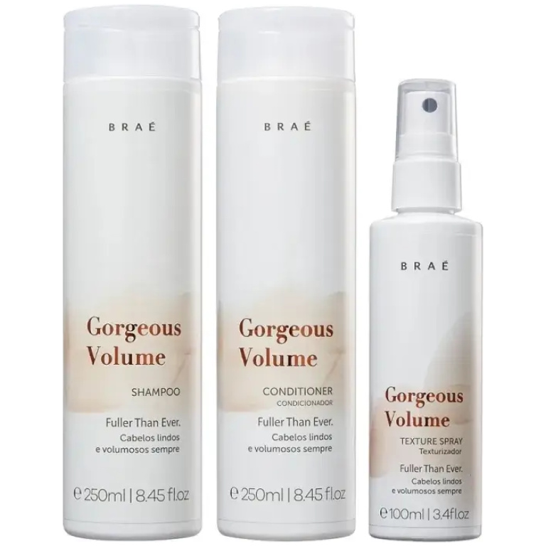 Kit Gorgeous Volume Braé (3 Produtos)