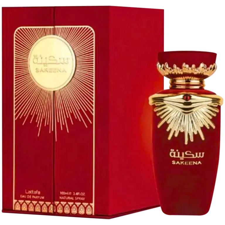 Perfume Feminino Árabe Sakeena Lattafa Eau de Parfum 100ml - Imagem 2