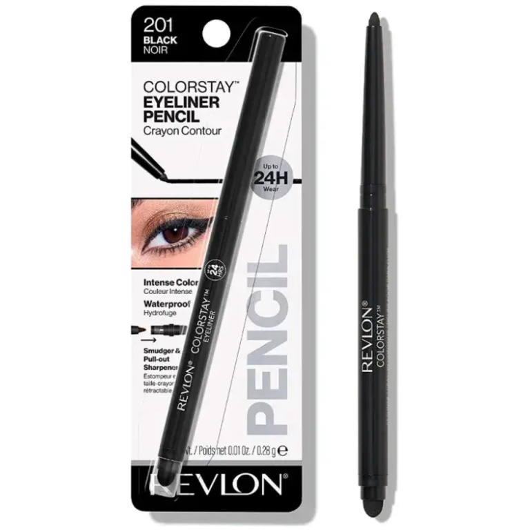 Lápis de Olho ColorStay Black Noir 201 Revlon 0,28g