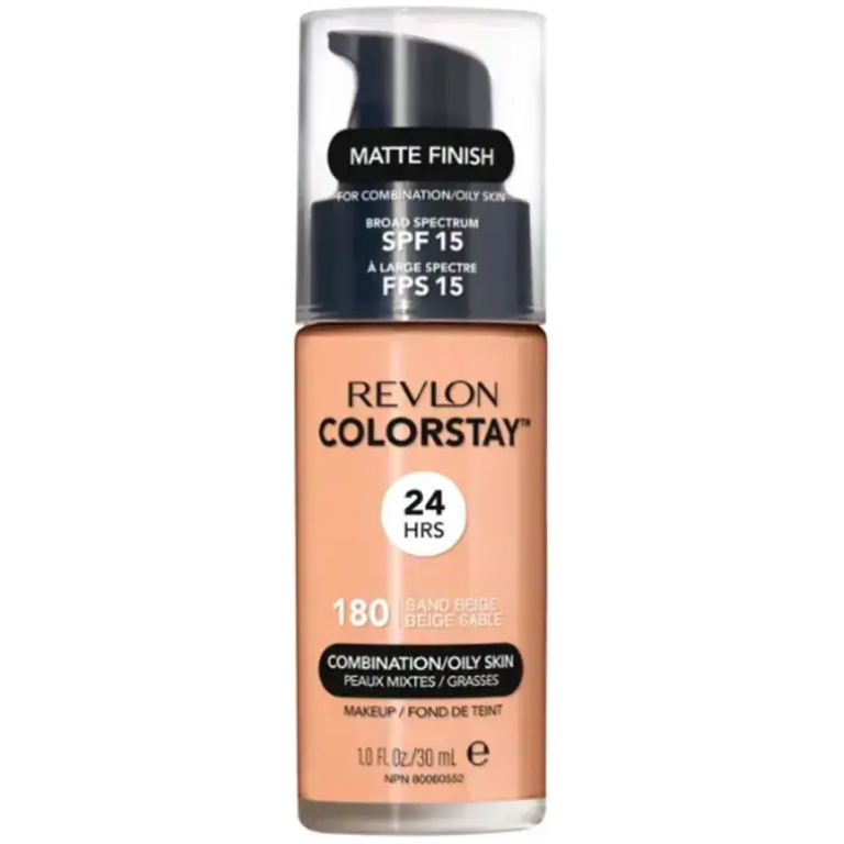 Base Líquida ColorStay 24 Horas Pele Mista à Oleosa FPS15 Revlon 30ml