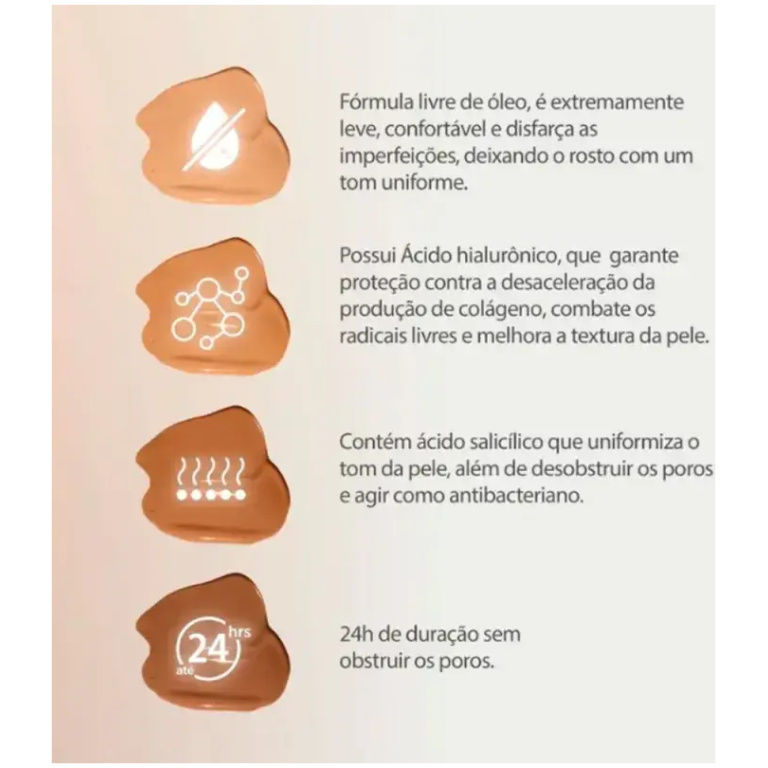 Base Líquida ColorStay 24 Horas Pele Mista à Oleosa FPS15 Revlon 30ml - Imagem 3