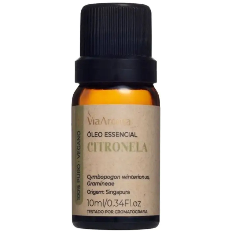 Óleo Essencial Citronela Via Aroma 10ml