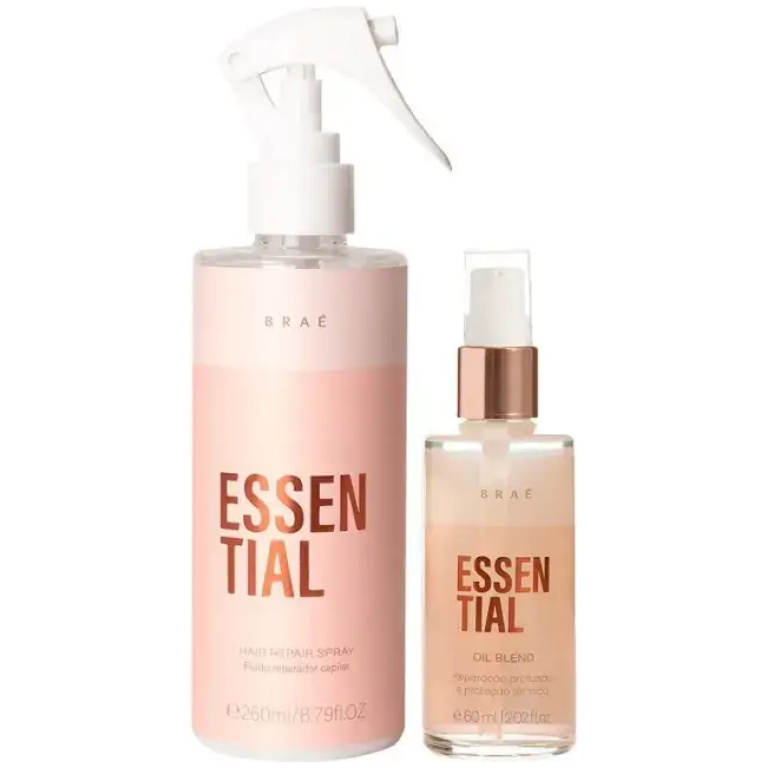 Kit Essential Oil Blend 60ml + Leave-in 260ml Braé (2 Produtos)