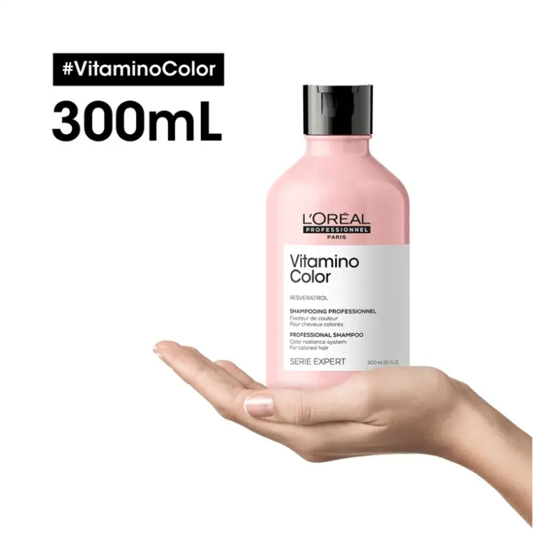 Shampoo Serie Expert Vitamino Color L'Oréal Professionnel 300ml - Imagem 4