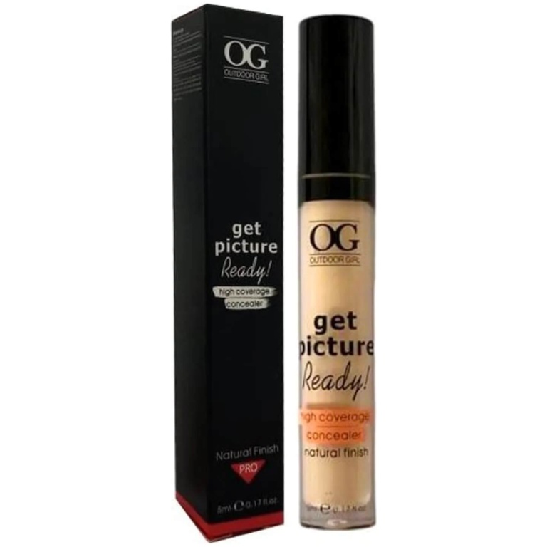 Corretivo Líquido Alta Camuflagem Get Picture OG Outdoor Girl 5ml