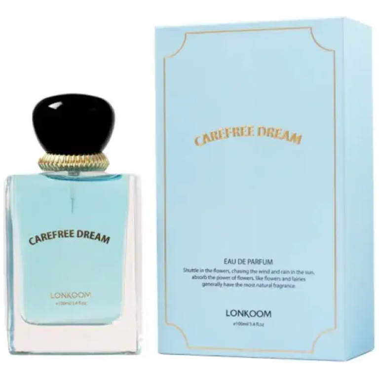 Perfume Masculino Carefree Dream Lonkoom Eau de Toilette 100ml - Imagem 2