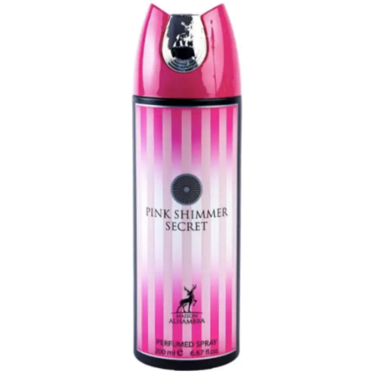 Spray Corporal Árabe Pink Shimmer Secret Lattafa 200ml