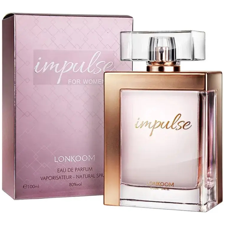 Perfume Feminino Impulse For Women Lonkoom Eau de Parfum 100ml - Imagem 2