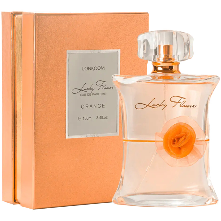 Perfume Feminino Lucky Flower Orange Lonkoom Eau de Parfum 100ml - Imagem 2