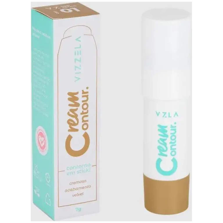 Contorno em Stick Cream Contour Vizzela 7g - Imagem 2