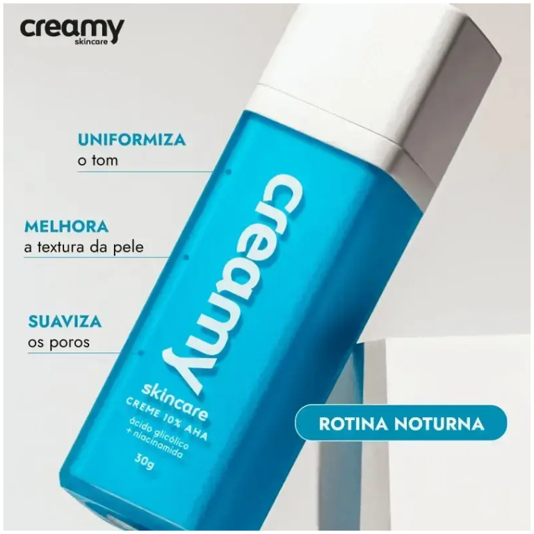 Creme Redutor de Linhas Ácido Glicólico Creamy 30g - Imagem 2
