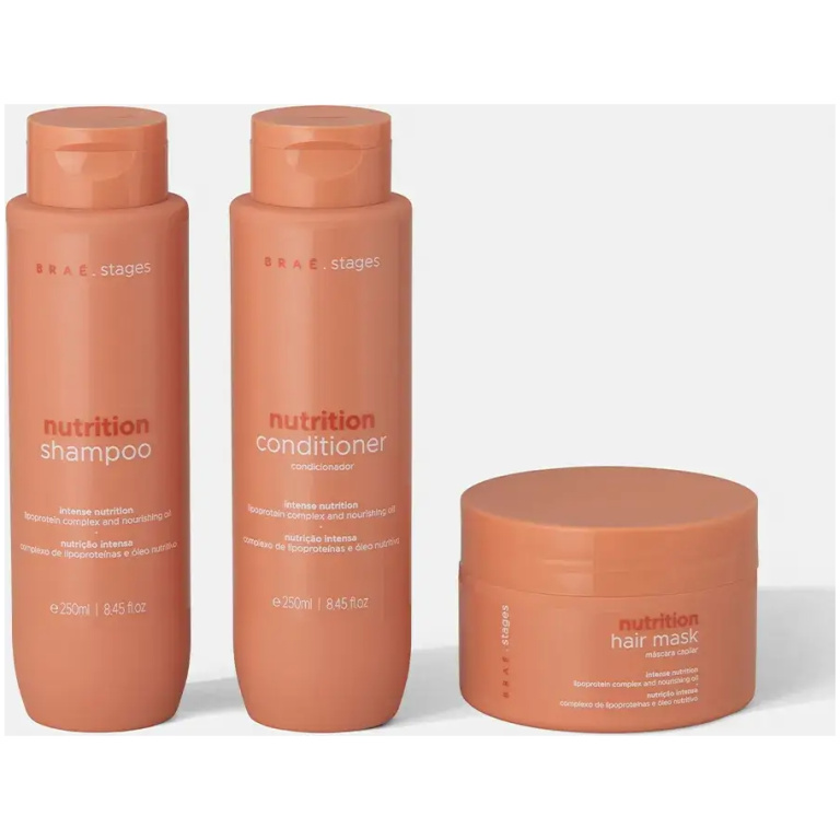Kit Nutrição Stages Nutrition Braé (3 Produtos)